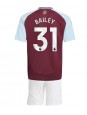 Aston Villa Leon Bailey #31 Hjemmedraktsett Barn 2024-25 Korte ermer (+ bukser)